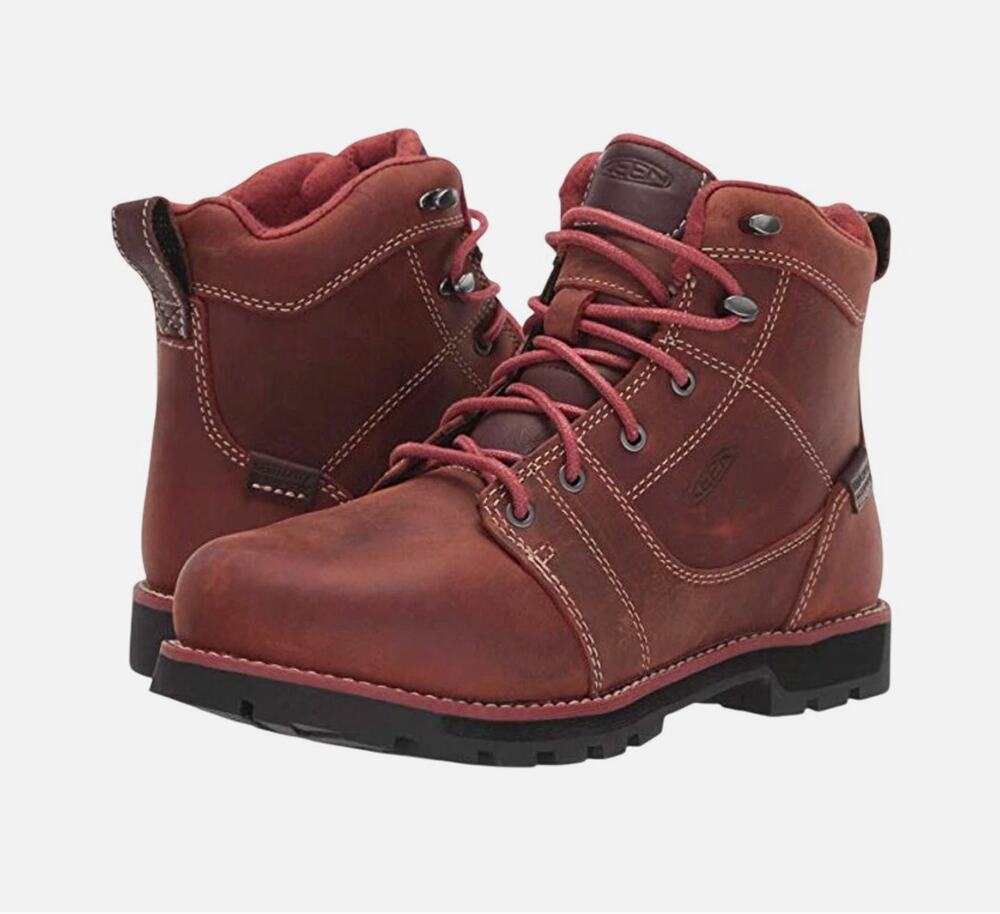 Keen Utility 6" Seattle Aluminum Toe Boots Women's 5.5